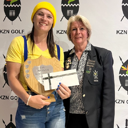 Mid Amateur Order of Merit Winner Tara Lynn Smith